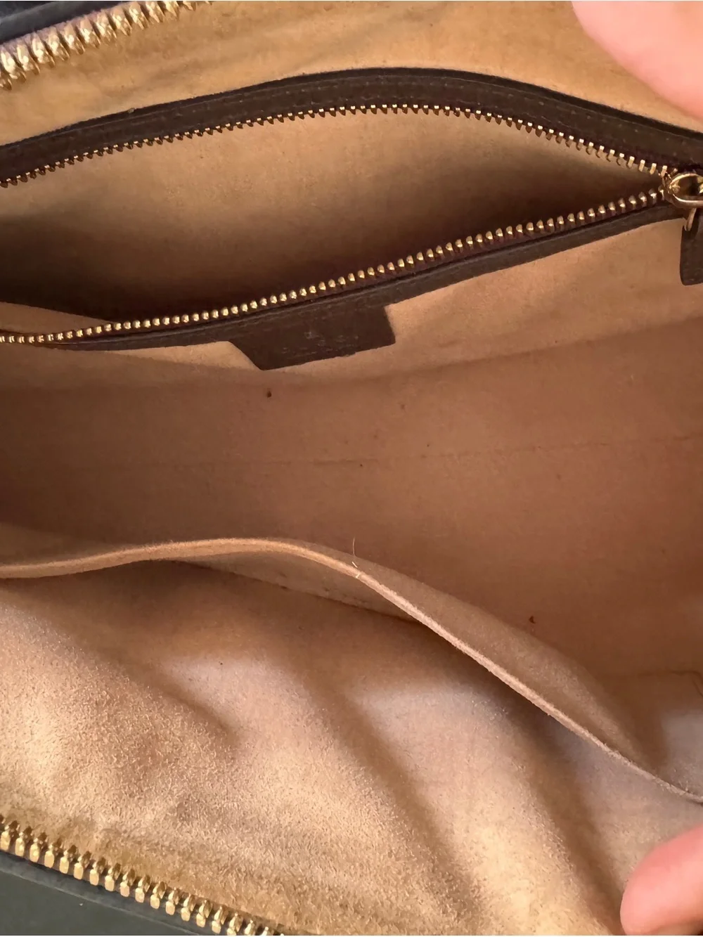 Gucci Ophidia GG Supreme Medium Top Handle Boston Bag